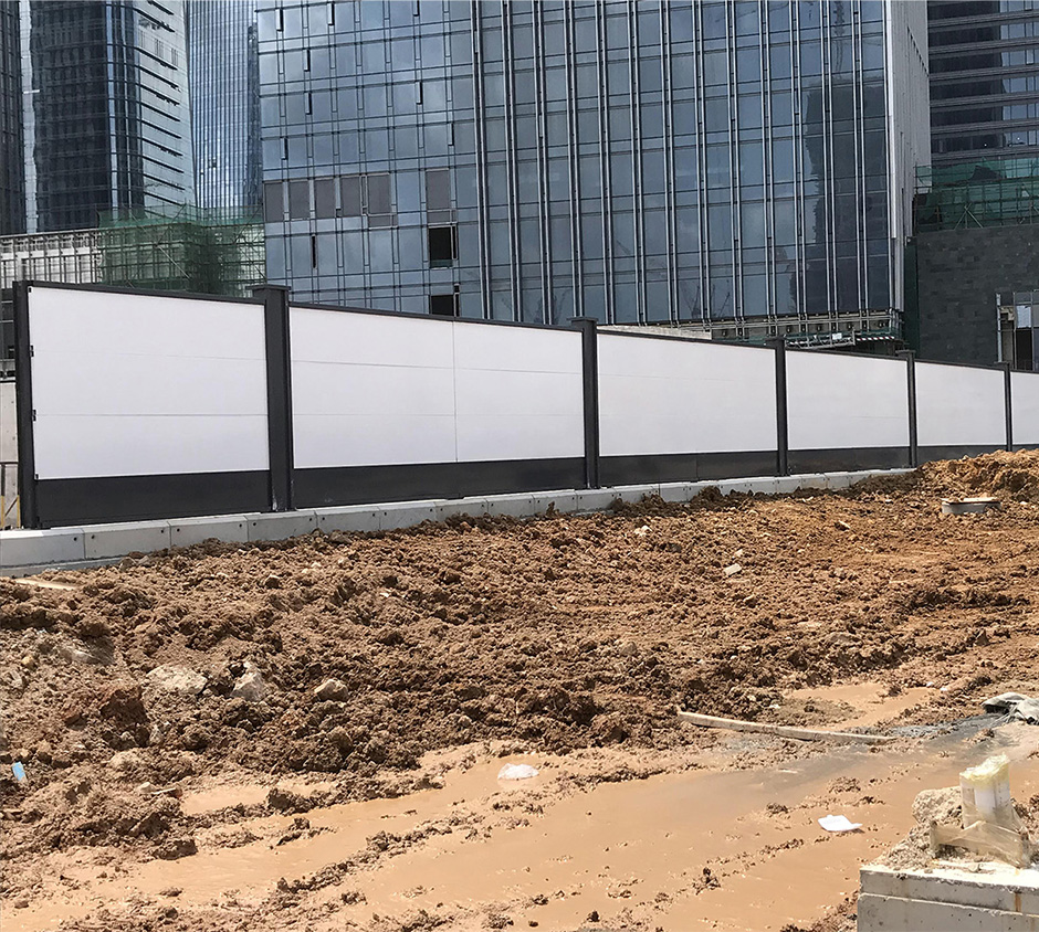 鋼圍擋助力城市建設(shè)、市政工程改造